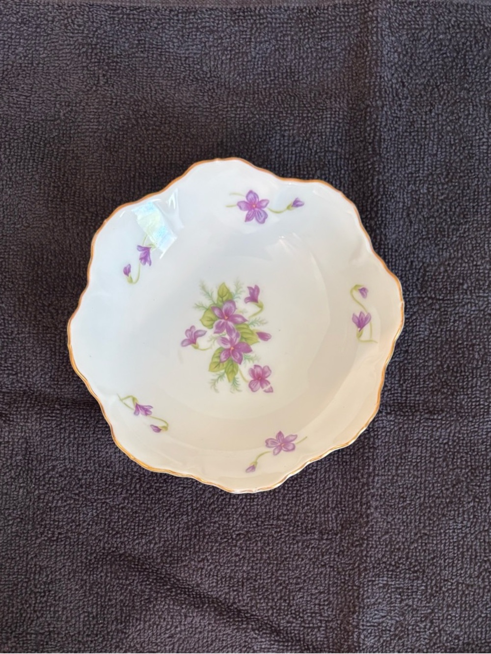 Vintage Porcelain Trinket Dish